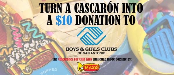 Turn a cascarone into a $10 donation graphic