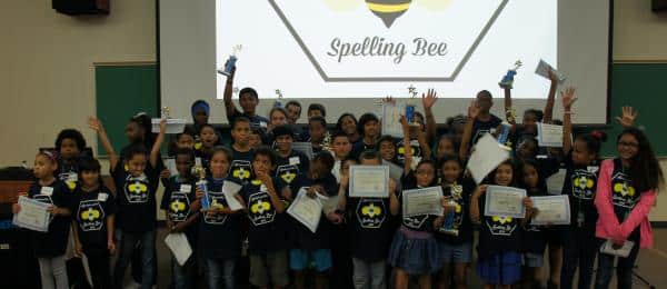kids at spelling bee