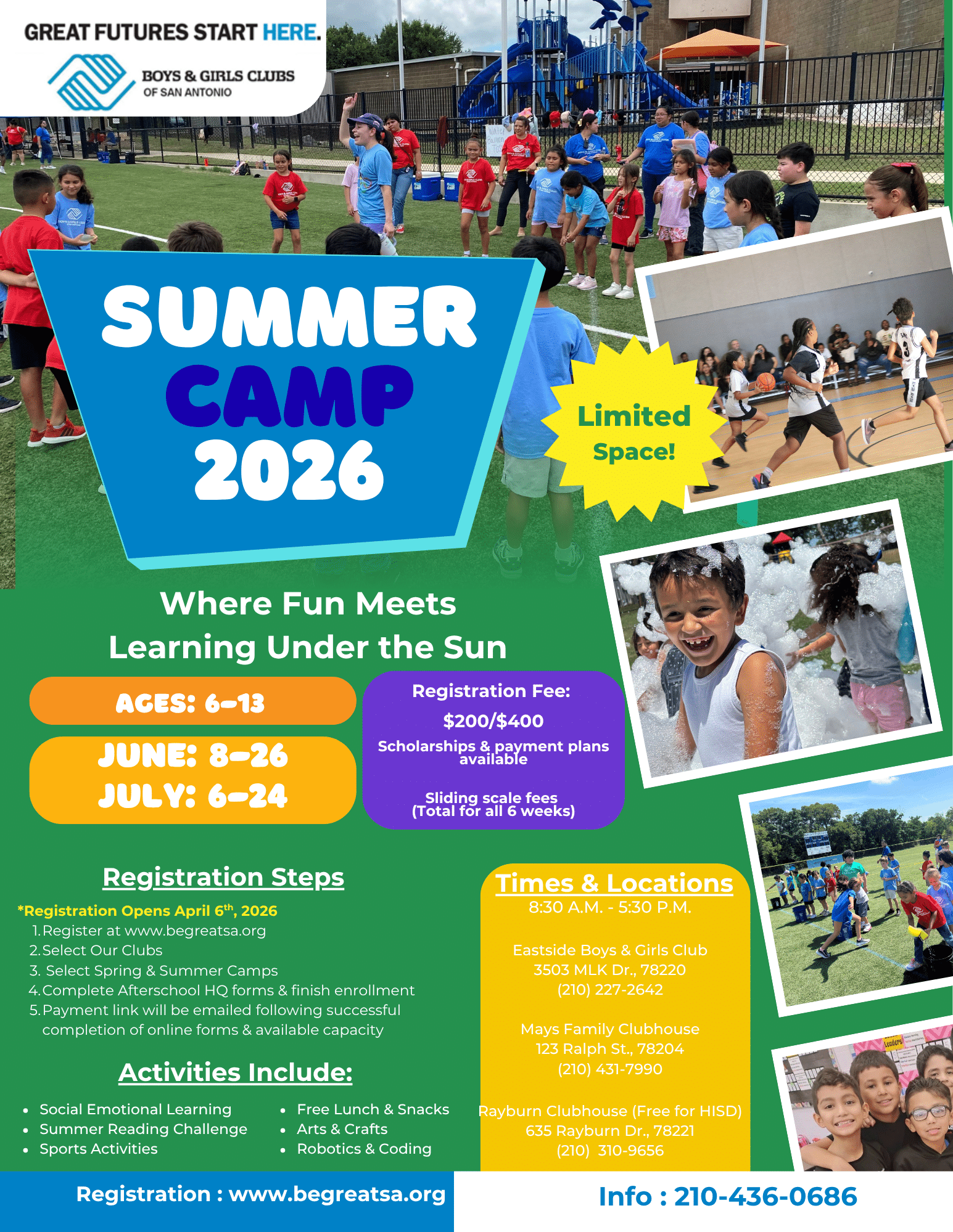 San Antonio Summer Camps | Summer Day Camps San Antonio